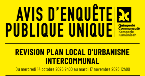 Avis d'enquête publique unique